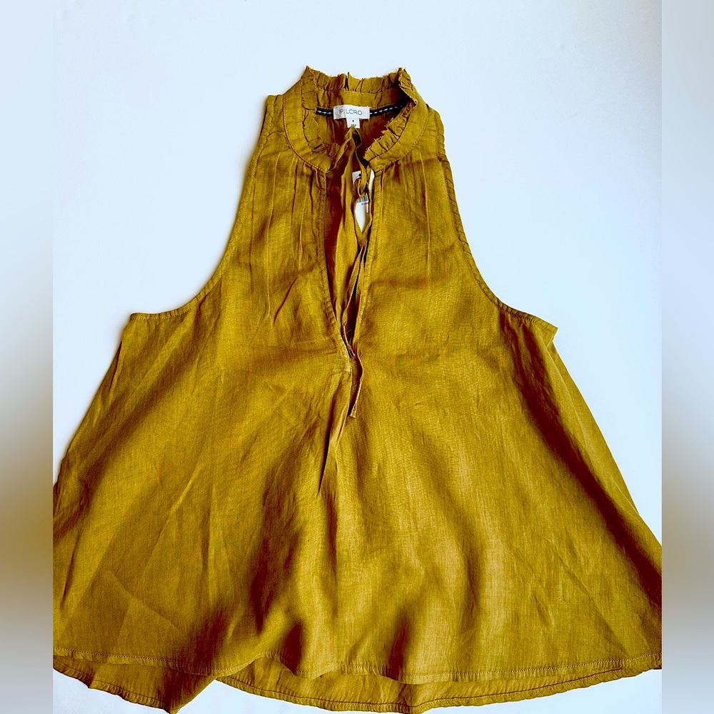 Linen tank top